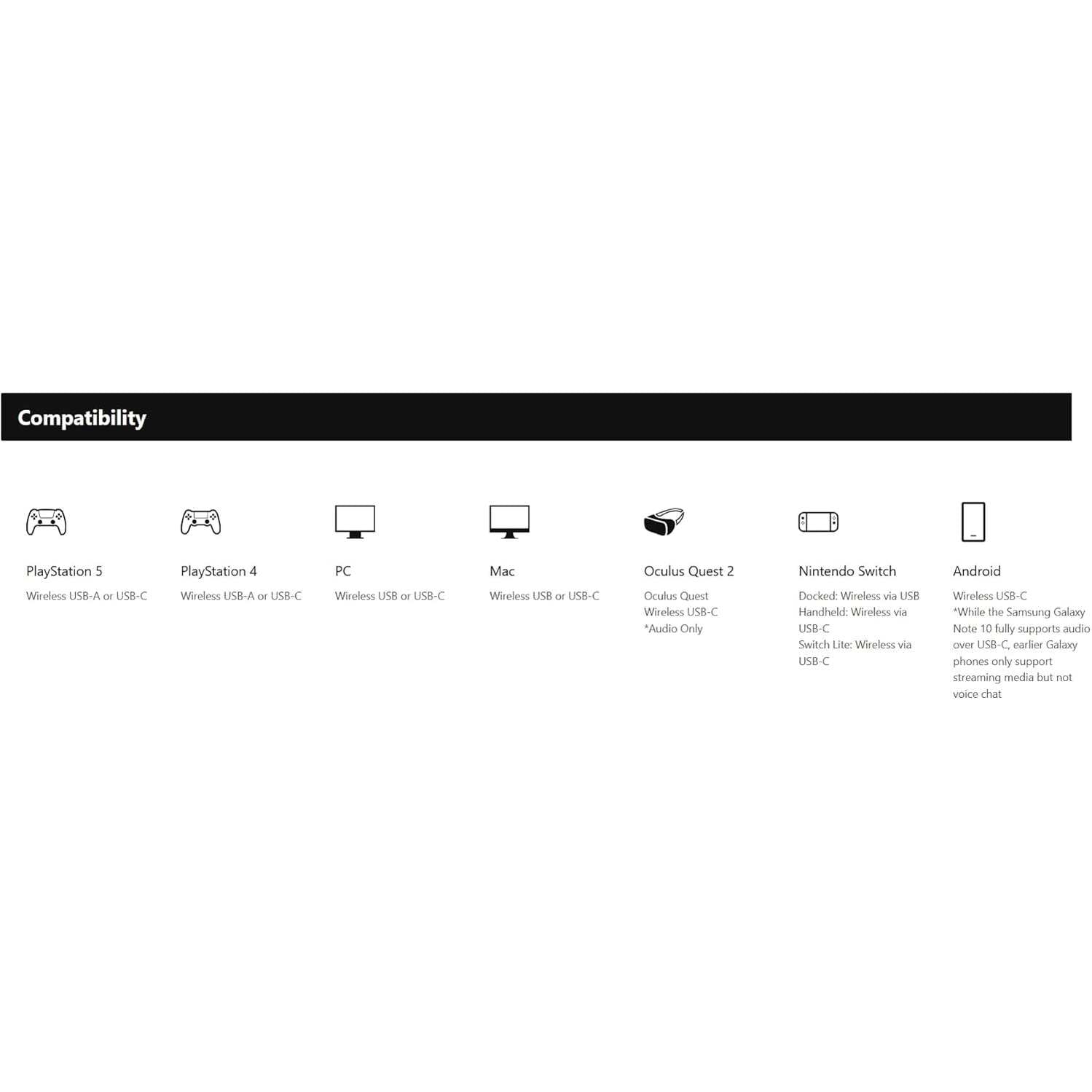 SteelSeries Arctis 7P+ Wireless Gaming Headset – Lossless 2.4 GHz – 30 Hour Battery Life – USB-C – 3D Audio – For PS5, PS4, PC, Mac, Android and Switch - White