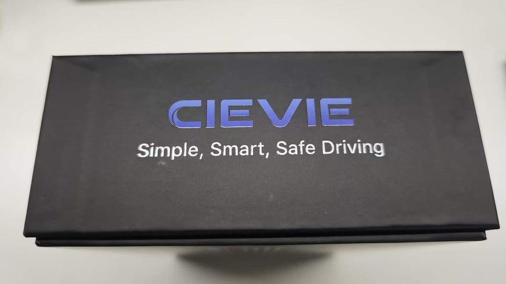 CIEVIE 4K + 1080P Car Front Rear Dash Cam with 64GB SD Card, 5GHz WiFi Dash Cam with 3.8 cm IPS Display, 170° Wide Angle, G-Sensor, WDR Night Vision, Loop Recording, App Control, Supports 256 GB Max