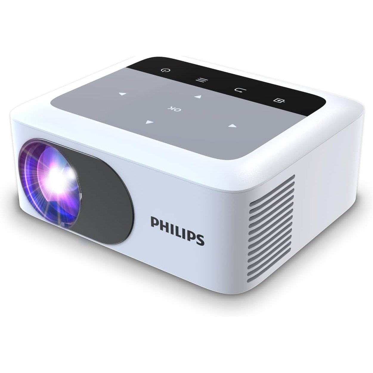 Philips NeoPix 111, True HD 720p Mini Projector with Built-in Dual Band Wi-Fi Screen Duplication