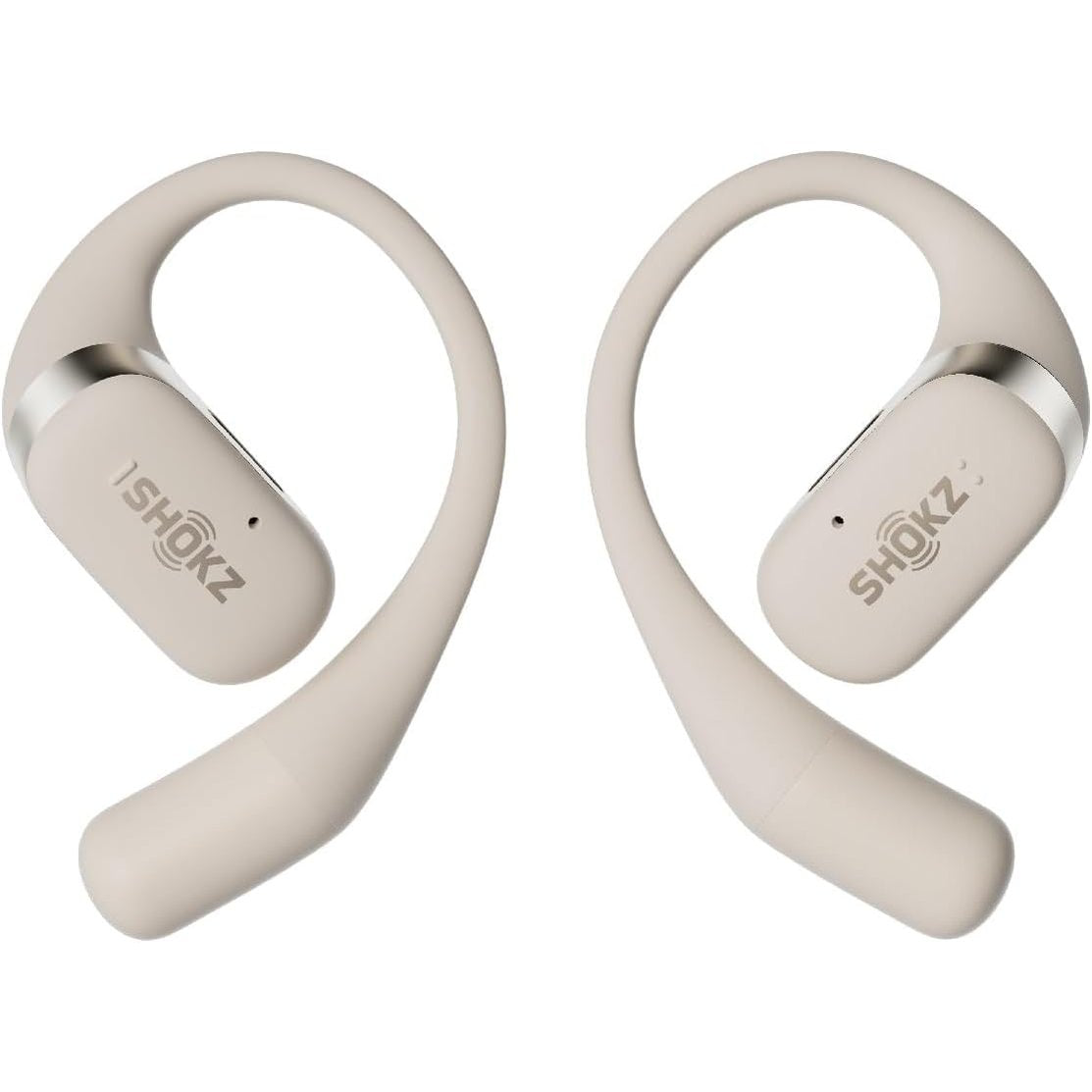 Shokz OpenFit Écouteurs Sans fil Crochets auriculaires Appels/Musique/Sport/Au quotidien Bluetooth Blanc