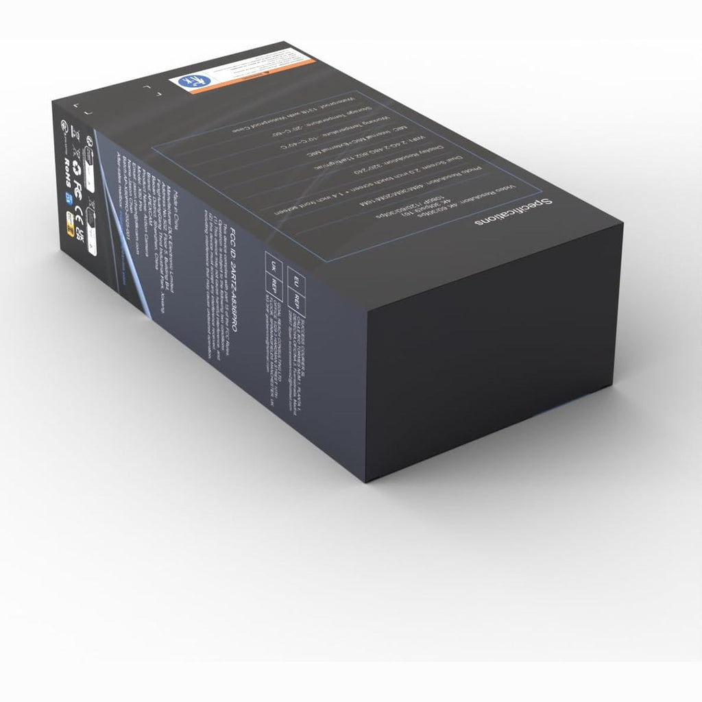 Apexcam X80Pro Double Screen Action Cam 4K60FPS 48MP Ultra HD WiFi Sports Camera Underwater Camera 40 m Waterproof 170° Wide Angle 2.4G Remote Control 2 x 1350 mAh Batteries