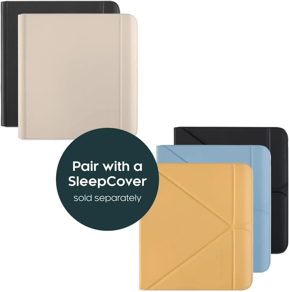 Kobo Libra Colour eReader | 7" E Ink Kaleido™ 3 Display | Adjustable Color Temperature and Brightness | Blue Light Reduction | eBooks and AudioBooks | 32GB Memory | Water Resistant | White