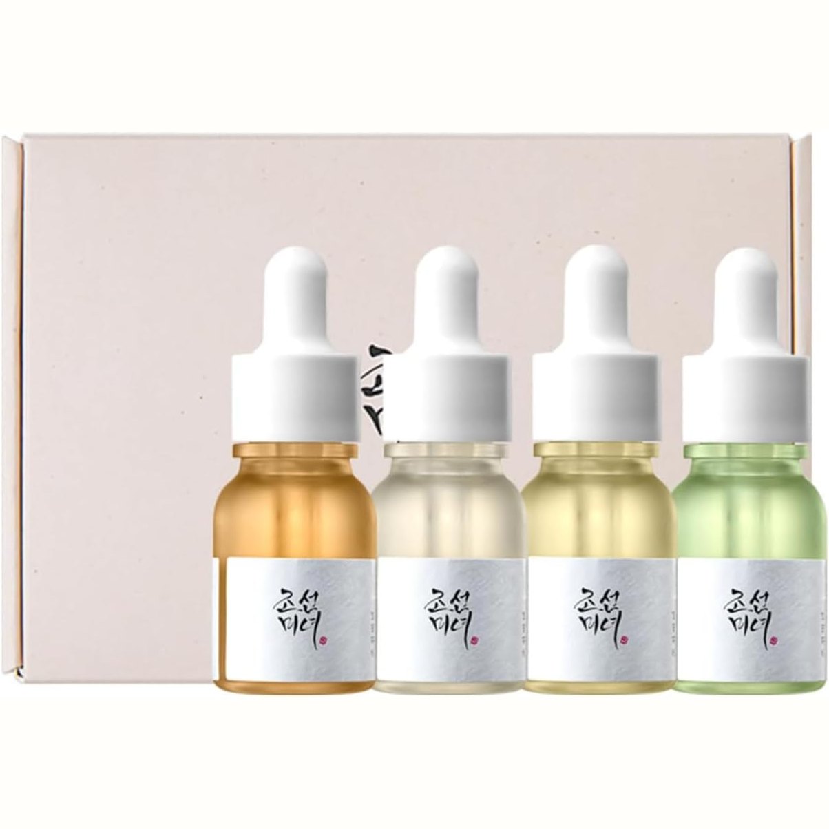 Beauty of Joseon Hanbang Serum Discovery Kit Gift Set Korean skincare for men and women, 10ml each, 4 serums Kit