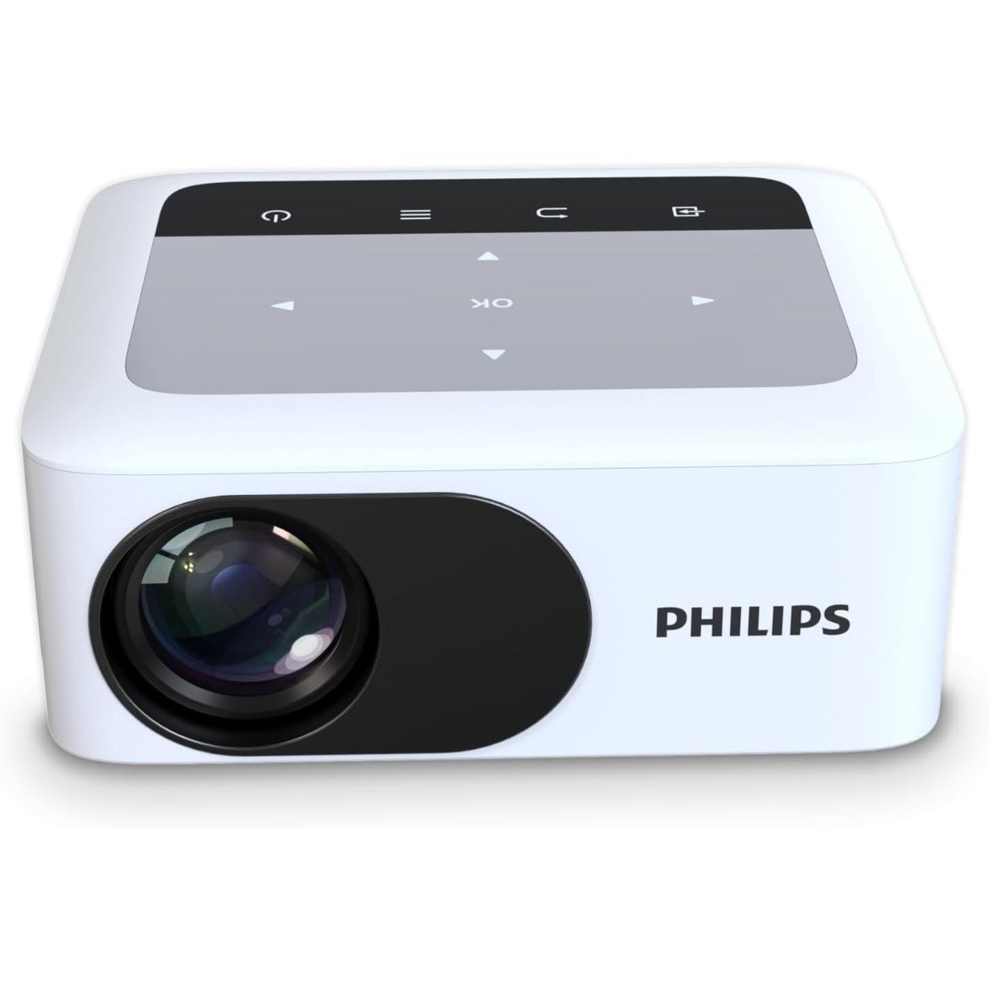 Philips NeoPix 111, True HD 720p Mini Projector with Built-in Dual Band Wi-Fi Screen Duplication