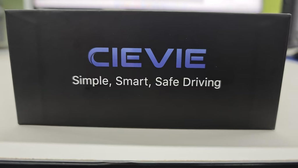CIEVIE 4K + 1080P Car Front Rear Dash Cam with 64GB SD Card, 5GHz WiFi Dash Cam with 3.8 cm IPS Display, 170° Wide Angle, G-Sensor, WDR Night Vision, Loop Recording, App Control, Supports 256 GB Max