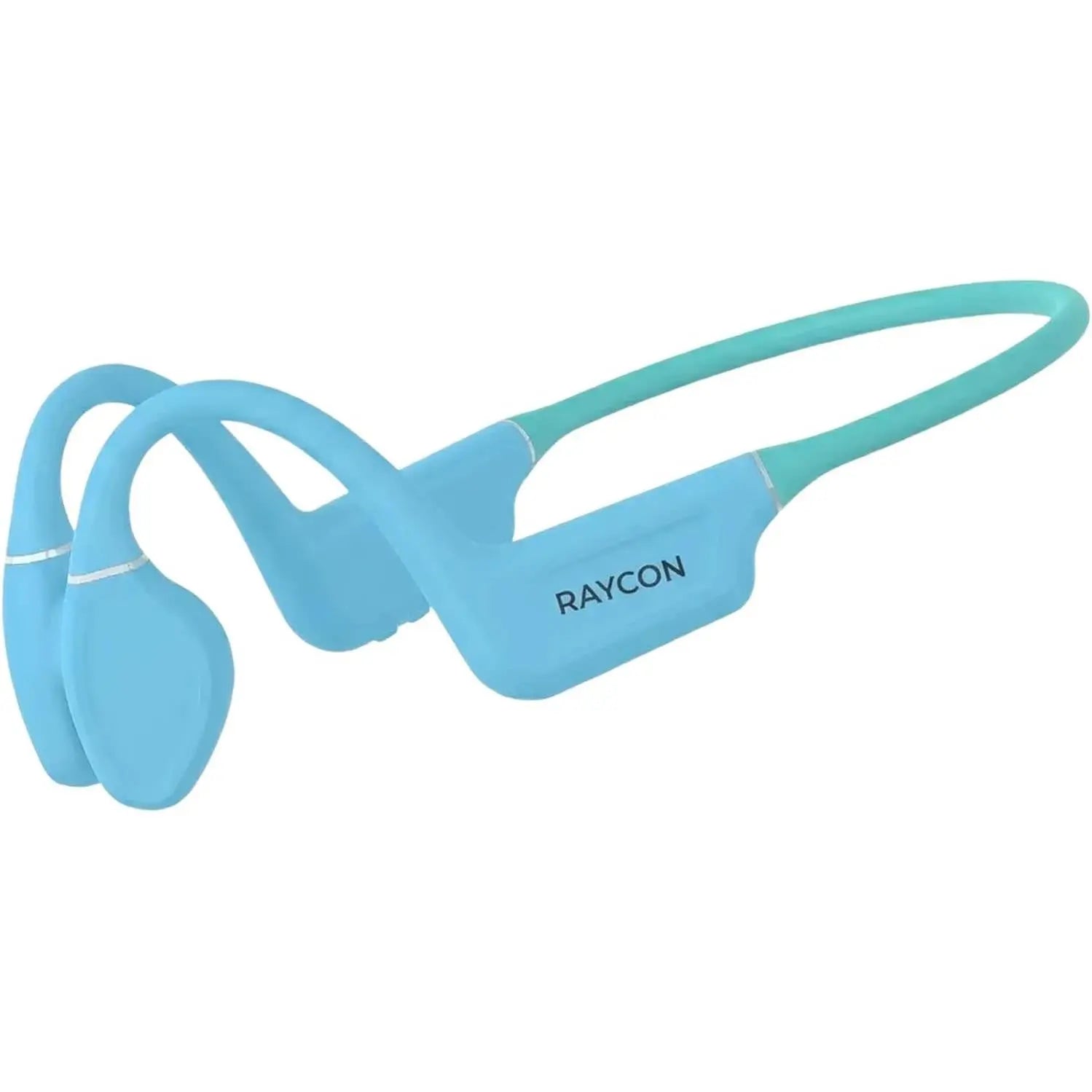 Raycon Bone Conduction Headphones, Open-Ear Bluetooth Sports Earbuds with Mic, IP68 Water Resistant Headset for Workout and Running, 13hr Playtime (Mint)