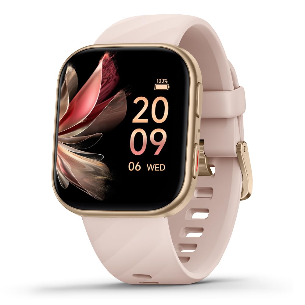 FITVII Health & Fitness Tracker (Answer/Make Calls), Smart Watch with 24/7 Heart Rate and Blood Pressure, Sleep Tracking, Blood Oxygen Monitor, 120+ Sport Modes Activity Tracker for Women Men