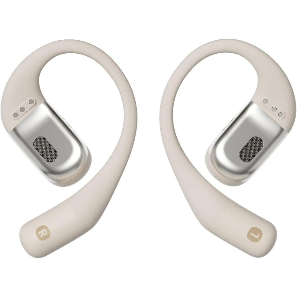 Shokz OpenFit Écouteurs Sans fil Crochets auriculaires Appels/Musique/Sport/Au quotidien Bluetooth Blanc