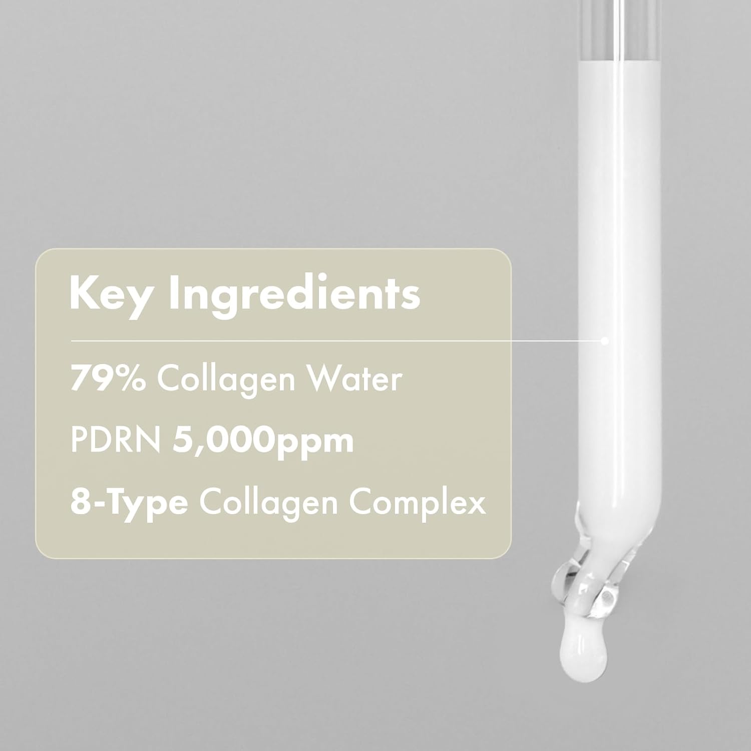 TOSOWOONG Real Collagen Face Serum, Hydrating & Firming with Hydrolyzed Collagen and Hyaluronic Acid – Supports Elasticity and Smooth-Looking Skin – Korean Skincare, 33ml, 1.11 fl. oz