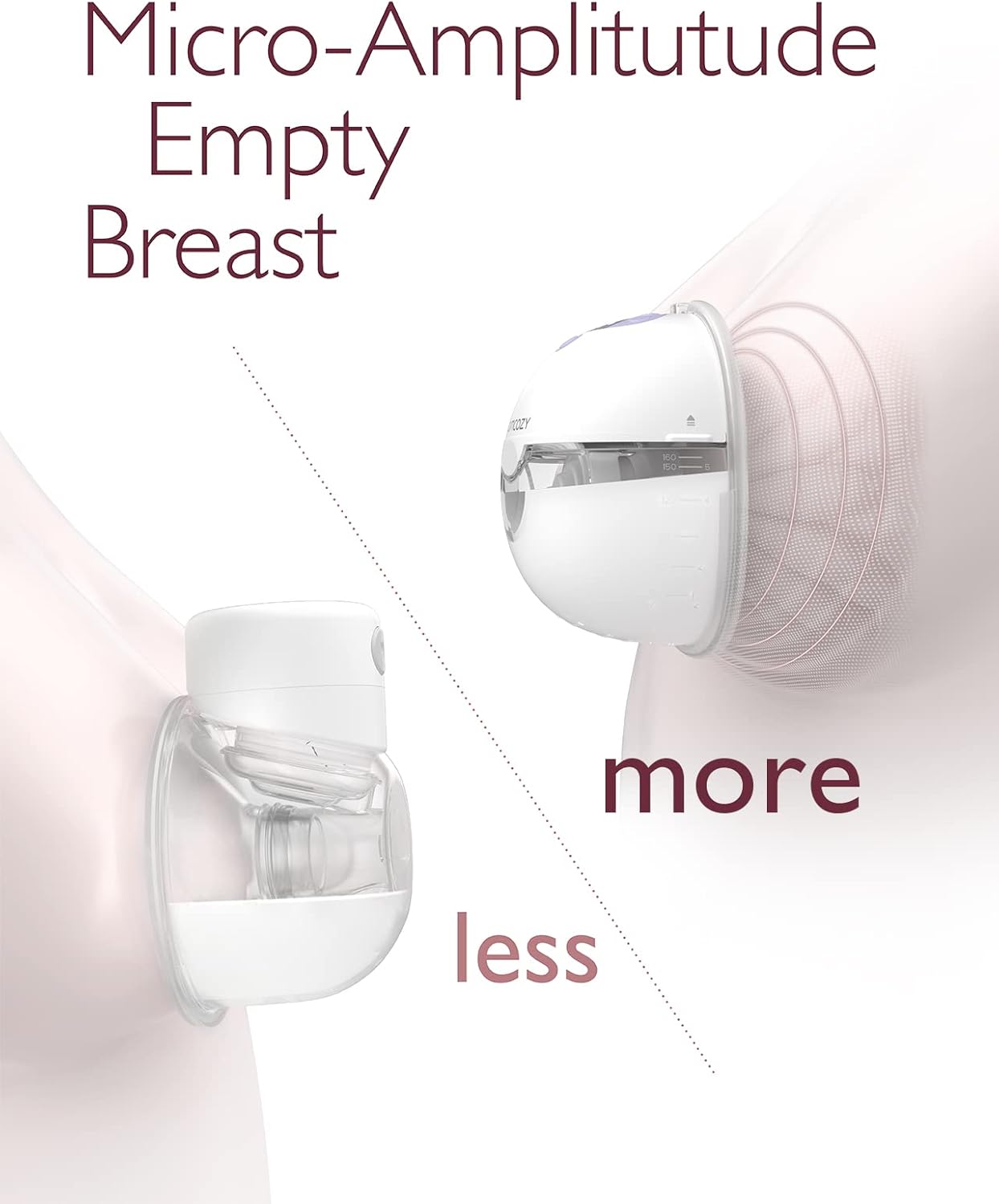 Momcozy M5 Wearable Hands Free Breast Pump for Mothers,Gift (2 Count, Purple)