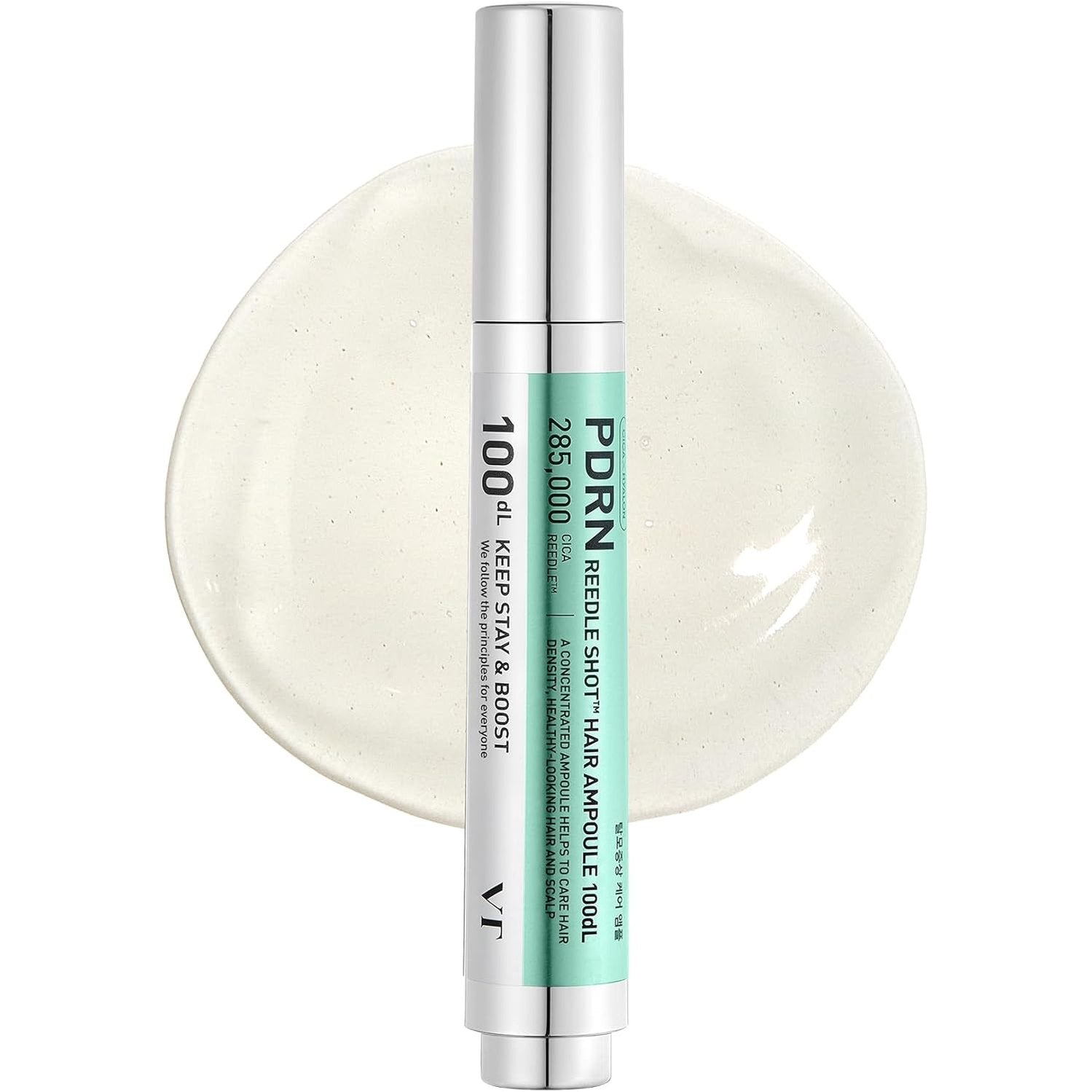 VT COSMETICS PDRN REEDLE SHOT HAIR AMPOULE 100dl, Vegan PDRN, Slow aging, Scalp treatment