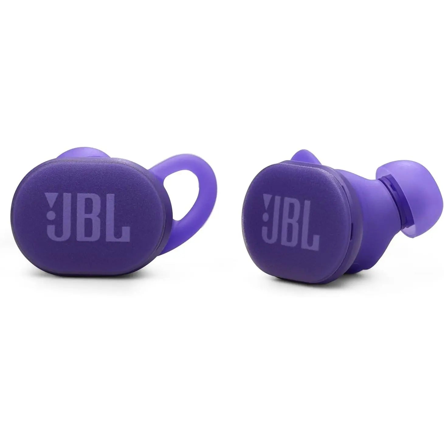JBL Endurance Race 2 - Waterproof (IP68) Sports True Wireless Earbuds with 4 mics for Crisp, Clear Calls, Pure Bass Sound, 48Hrs of Playback, Plus Speed Charging & Active Noise Cancelling (Purple)