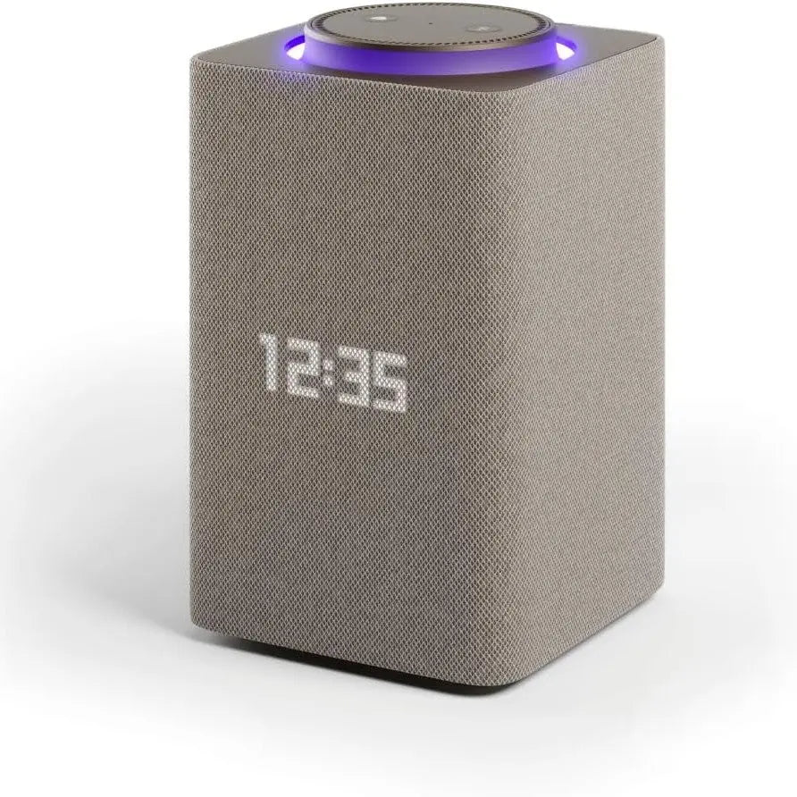 Yango Yasmina Max AI Smart Speaker, Arabic Khaleeji & English, 65W Ultimate Sound, Quran, Zigbee Smart Home Hub, Routine Helper for Luxury Homes & Families, Beige