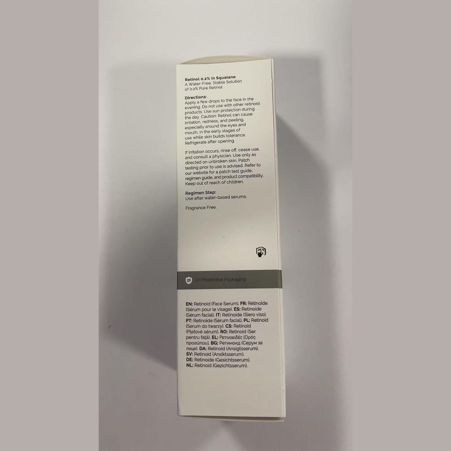 The Ordinary Retinol 0.2% In Squalane - 30Ml