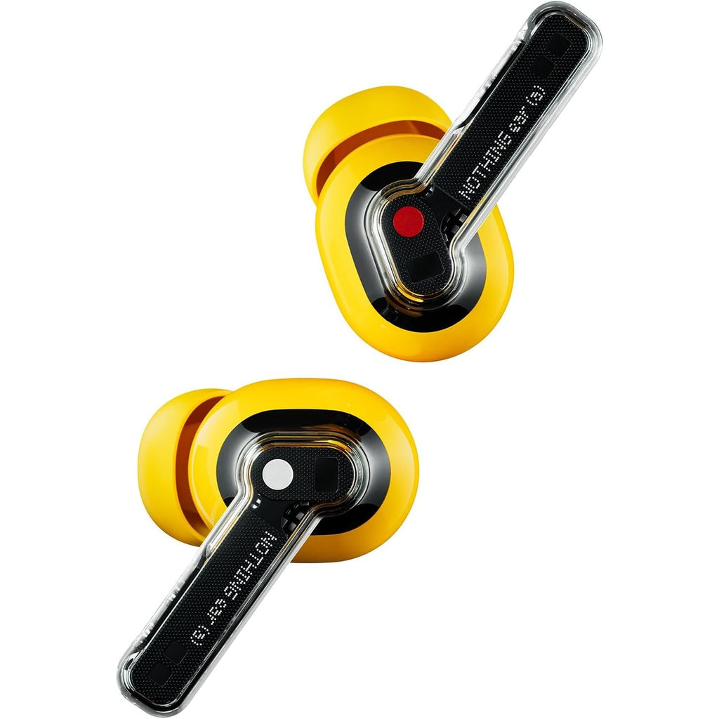 Nothing Ear (a) Wireless Earbuds, 45dB Hybrid Noise Cancelling, 42.5H Playtime, Bluetooth 5.3, Yellow
