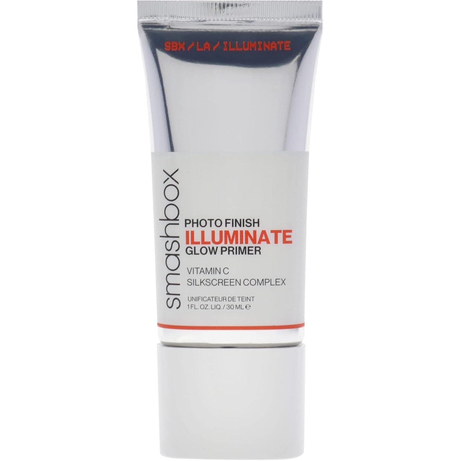 Smashbox Photo Finish Illuminate Glow Makeup Primer | Luminous, Long Lasting, Hydrating, Vegan + Cruelty Free, 1 Fl Oz