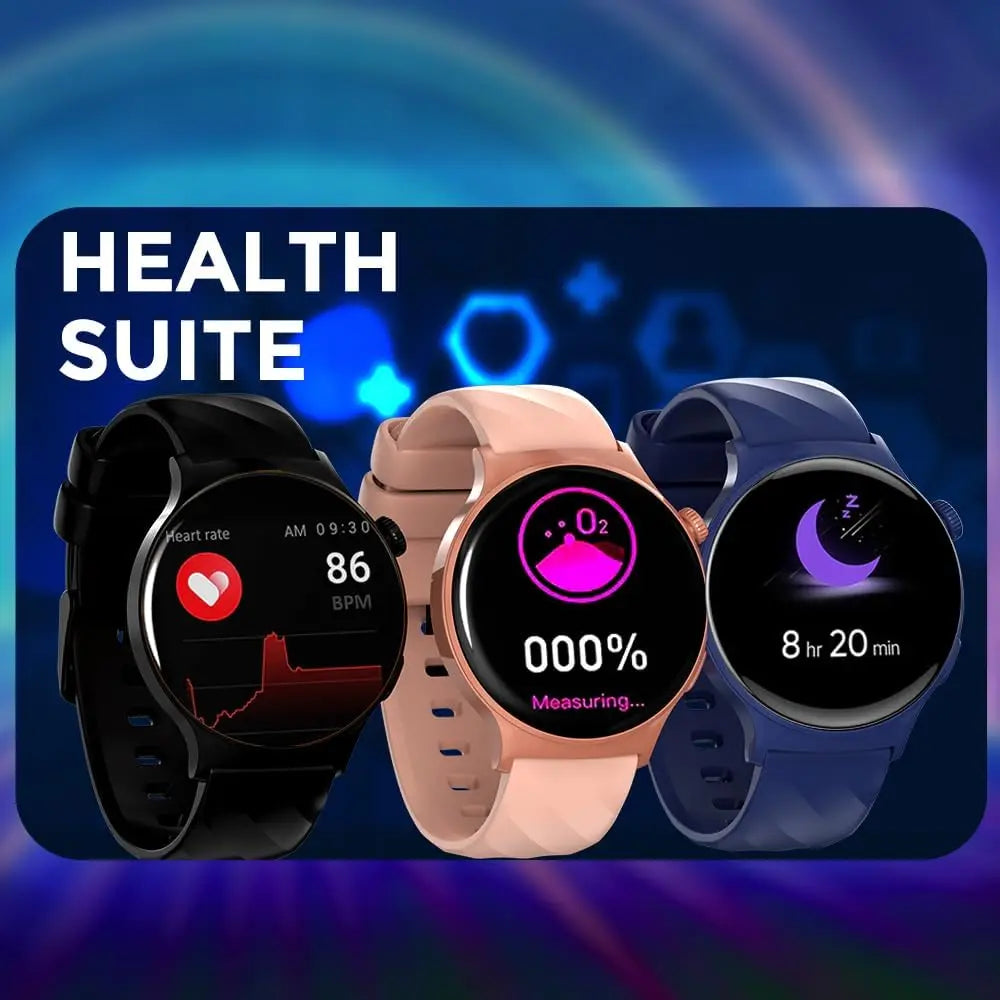 Faster Nerv Watch 3 Pro- Smart Watch with AI Voice Control and Multiple Sports Mode, Monitors Heart Rate, Stress, and Sleep- Smart Watches for Men and Women with 1.99 Inches Always On Display Pink