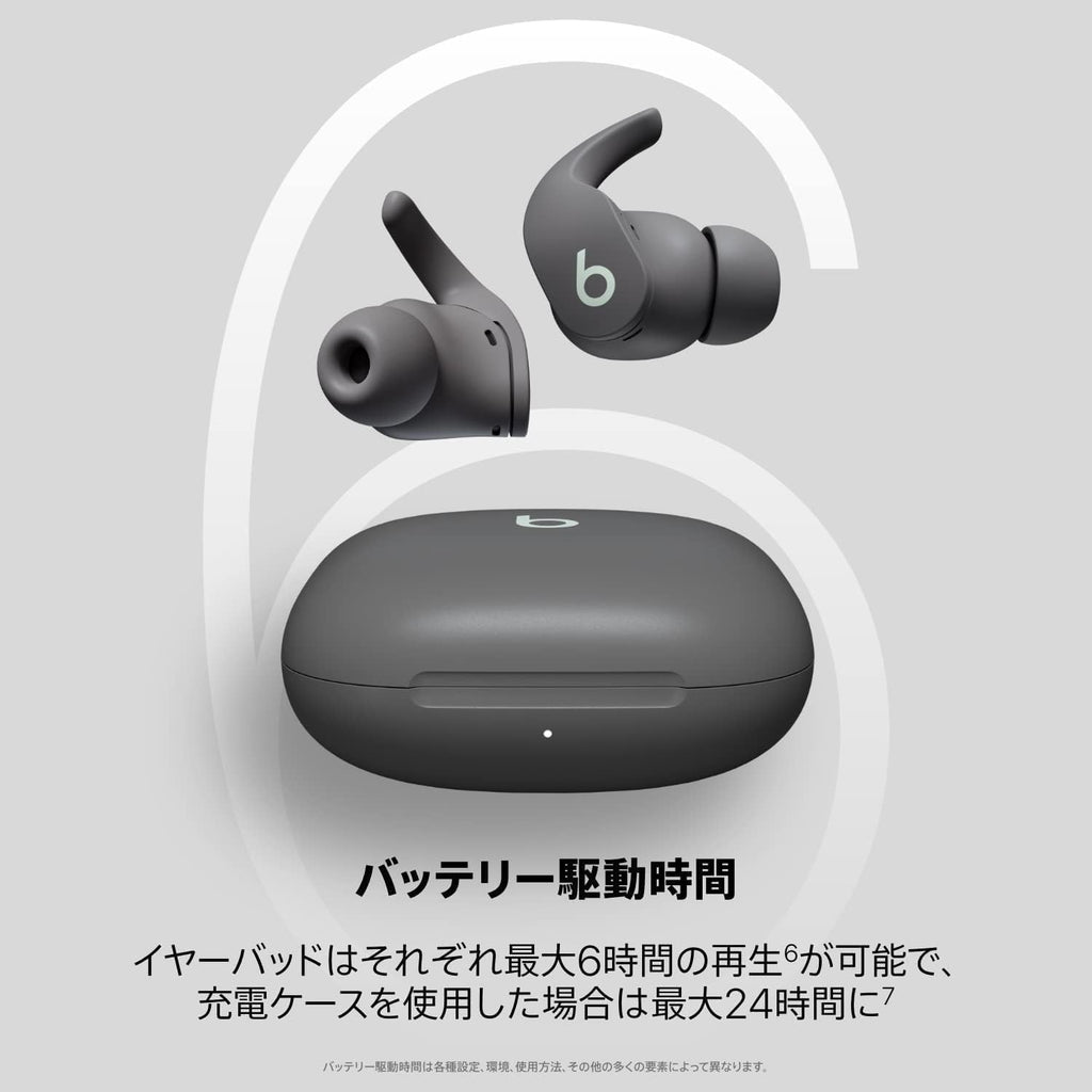 Beats Fit Pro - Wireless Noise Cancelling Earphones - Active Noise Cancelling, Spatial Audio Support, IPX4 Rating, Sweatproof Earbuds, Bluetooth, Built-in Microphone, 6 Hours Playtime (Gray)