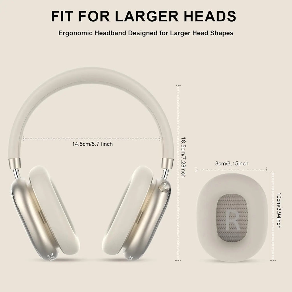 NC95 Hybrid Active Noise Cancelling Headphones with Knob Control, 65H Playtime Over Ear Headphones Wireless Bluetooth 6.0, App Control, Hi-Res Audio, Comfort Fit, Clear Calls for Travel/Workout