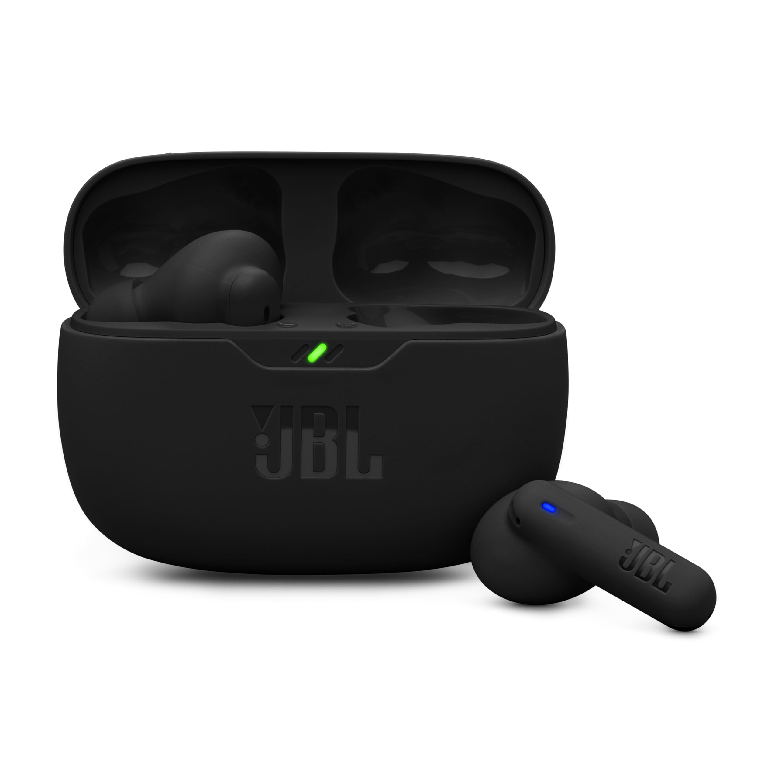 JBL Wave Flex 2 Wireless Bluetooth In-Ear Headphones with 40H Playback Time, Pure Bass Sound, Smart Ambient Technology, IP54 Water and Dust Proof, Multipoint Connection, Pink