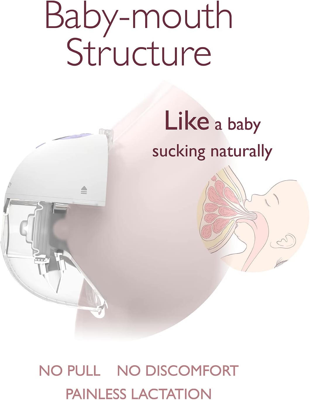 Momcozy M5 Wearable Hands Free Breast Pump for Mothers,Gift (2 Count, Purple)