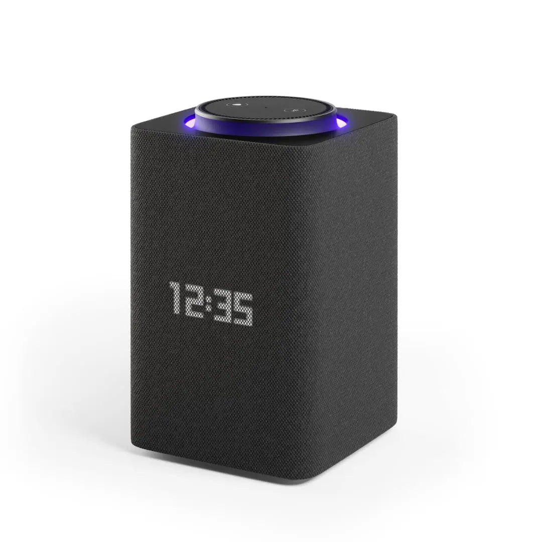 Yango Yasmina Max AI Smart Speaker, Arabic Khaleeji & English, 65W Ultimate Sound, Quran, Zigbee Smart Home Hub, Routine Helper for Luxury Homes & Families, Beige