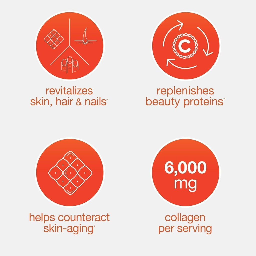 Youtheory Advanced Collagen - 6,000 mg - with Vitamin C - for Hair, Skin & Nails* - Collagen Supplements for Women and Men (120 Tablets)