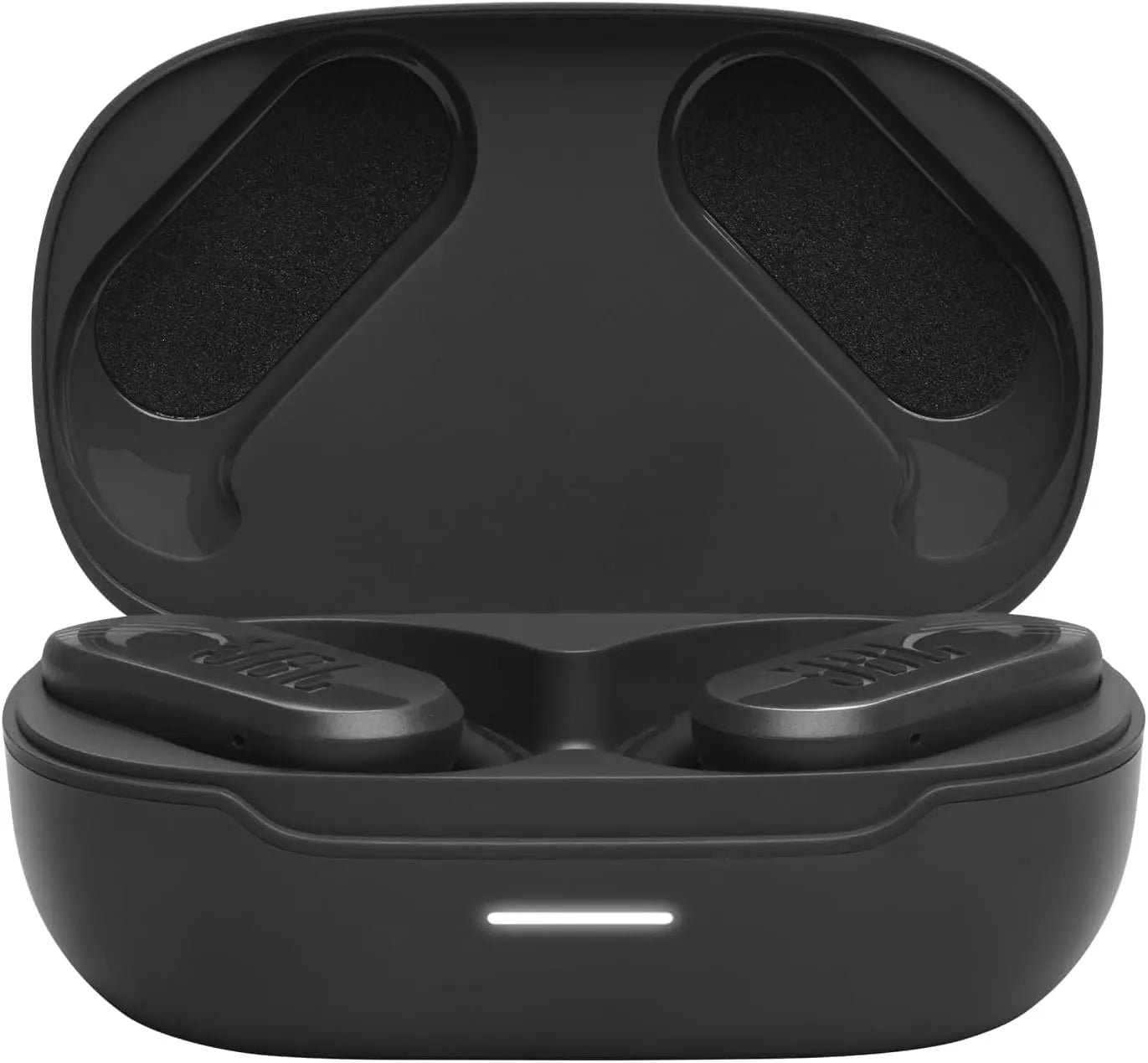JBL Endurance Peak 3 Dust and Water Proof True Wireless Active Earbuds, JBL Pure Bass Sound, 50H Battery Hours, 4-Mic Technology, Powerhook Design - Black, JBLENDURPEAK3BLK, Standard