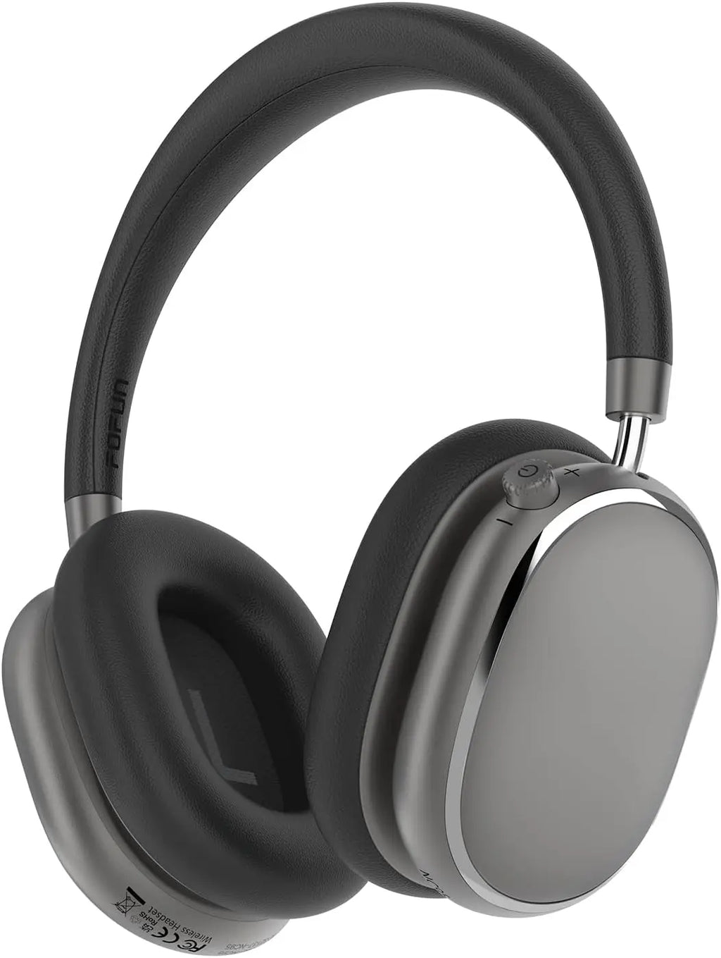 FOFUN NC95 Hybrid Active Noise Cancelling Headphones with Knob Control, 65H Playtime Over Ear Headphones Wireless Bluetooth 6.0, App Control, Hi-Res Audio, Comfort Fit, Clear Calls for Travel/Workout
