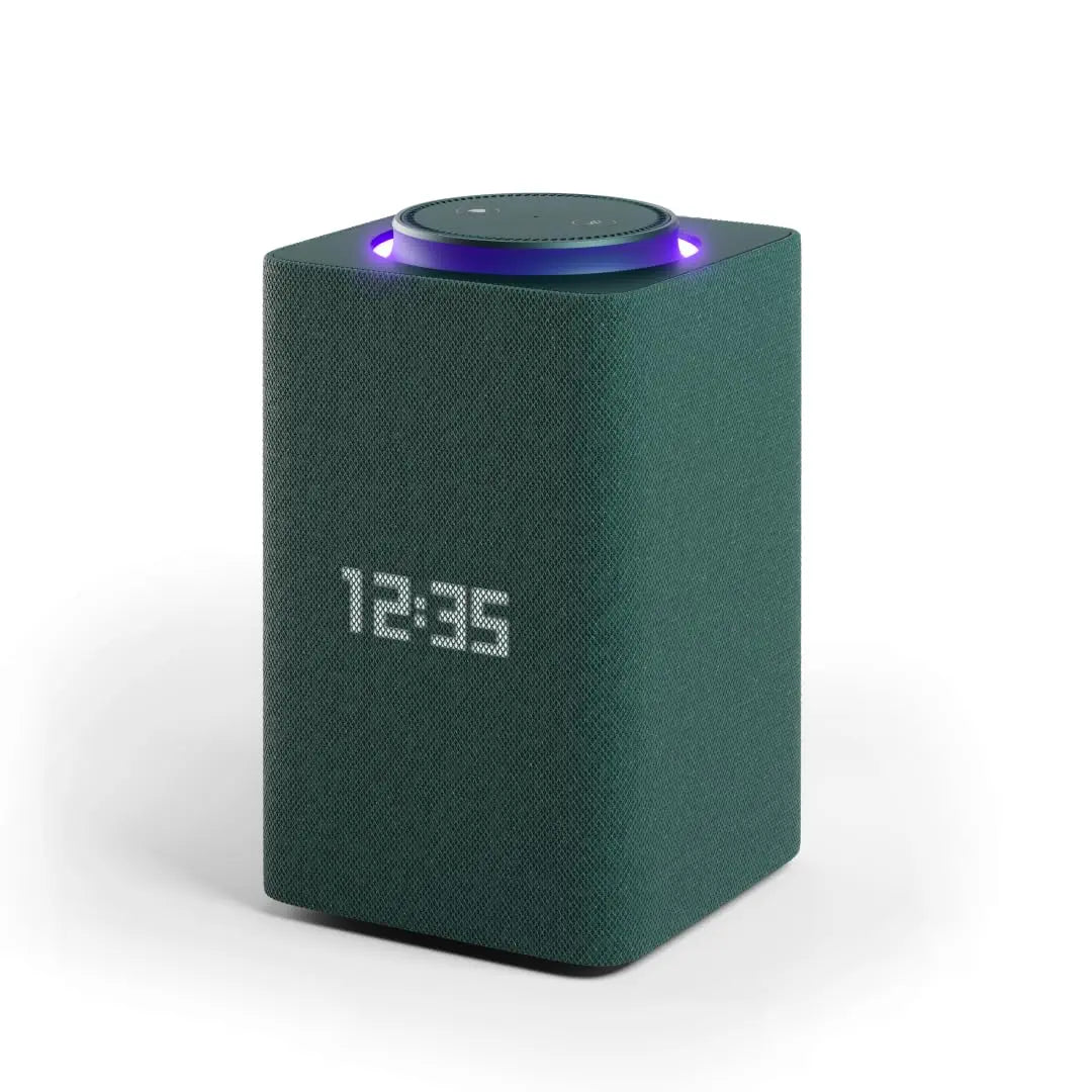 Yango Yasmina Max AI Smart Speaker, Arabic Khaleeji & English, 65W Ultimate Sound, Quran, Zigbee Smart Home Hub, Routine Helper for Luxury Homes & Families, Beige