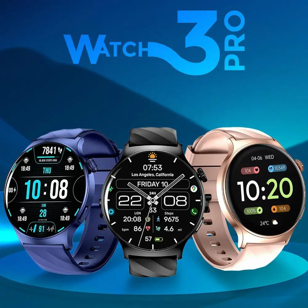 Faster Nerv Watch 3 Pro- Smart Watch with AI Voice Control and Multiple Sports Mode, Monitors Heart Rate, Stress, and Sleep- Smart Watches for Men and Women with 1.99 Inches Always On Display Pink
