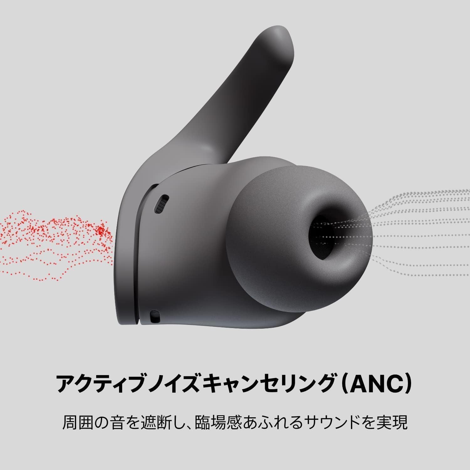 Beats Fit Pro - Wireless Noise Cancelling Earphones - Active Noise Cancelling, Spatial Audio Support, IPX4 Rating, Sweatproof Earbuds, Bluetooth, Built-in Microphone, 6 Hours Playtime (Gray)