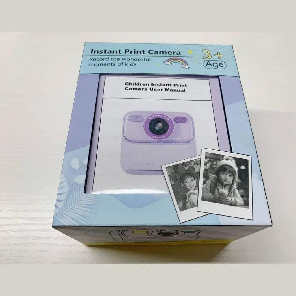 Masterbee Instant Camera, Kids Gift, 3-12 Years, Purple