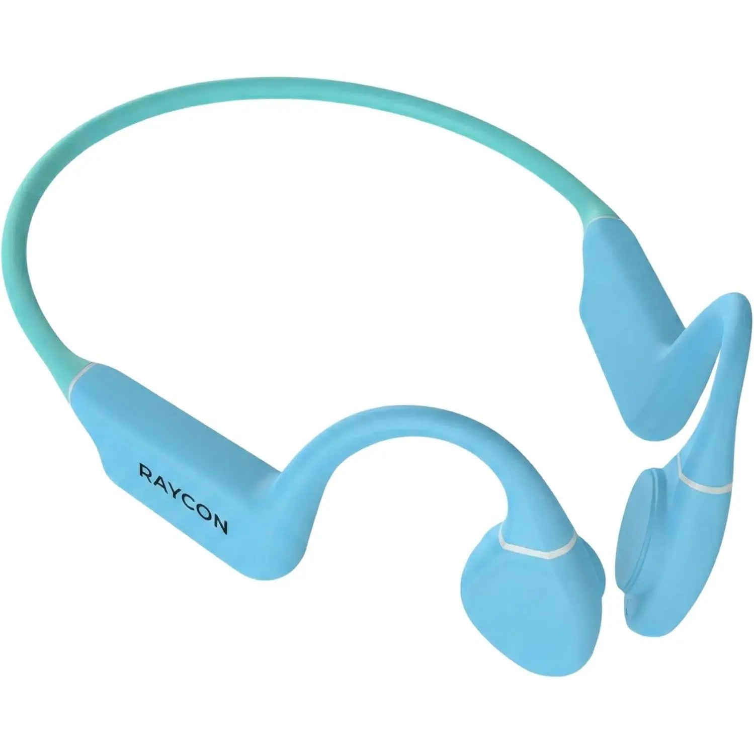 Raycon Bone Conduction Headphones, Open-Ear Bluetooth Sports Earbuds with Mic, IP68 Water Resistant Headset for Workout and Running, 13hr Playtime (Mint)