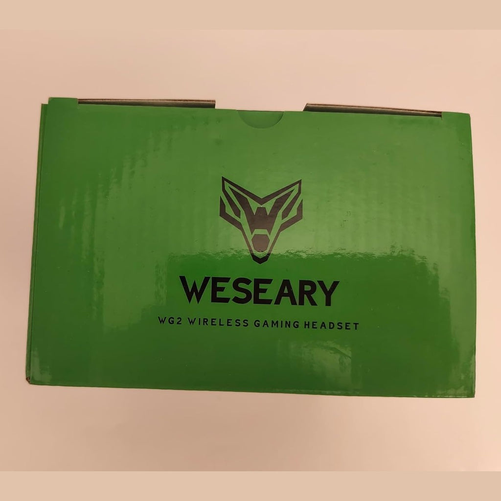 WESEARY WG2 Wireless Gaming Headsets with Microphone for PS5, PS4, PC, Switch, Mac, Crystal Stereo Bluetooth Headphones, PS5 Headset Wireless 2.4GHz with Lossless Audio, 50 Hr Battery, Cool RGB