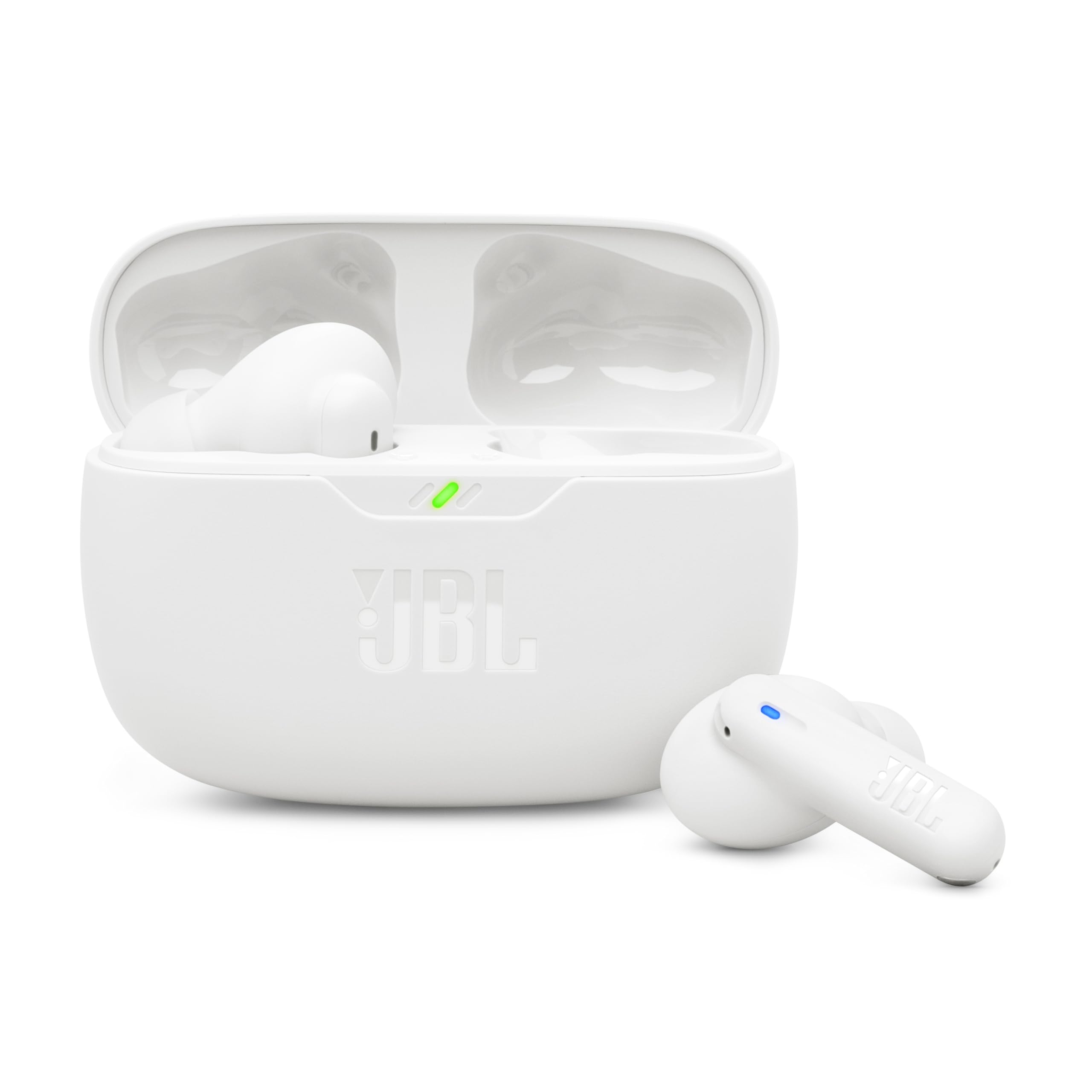JBL Wave Flex 2 Wireless Bluetooth In-Ear Headphones with 40H Playback Time, Pure Bass Sound, Smart Ambient Technology, IP54 Water and Dust Proof, Multipoint Connection, Pink
