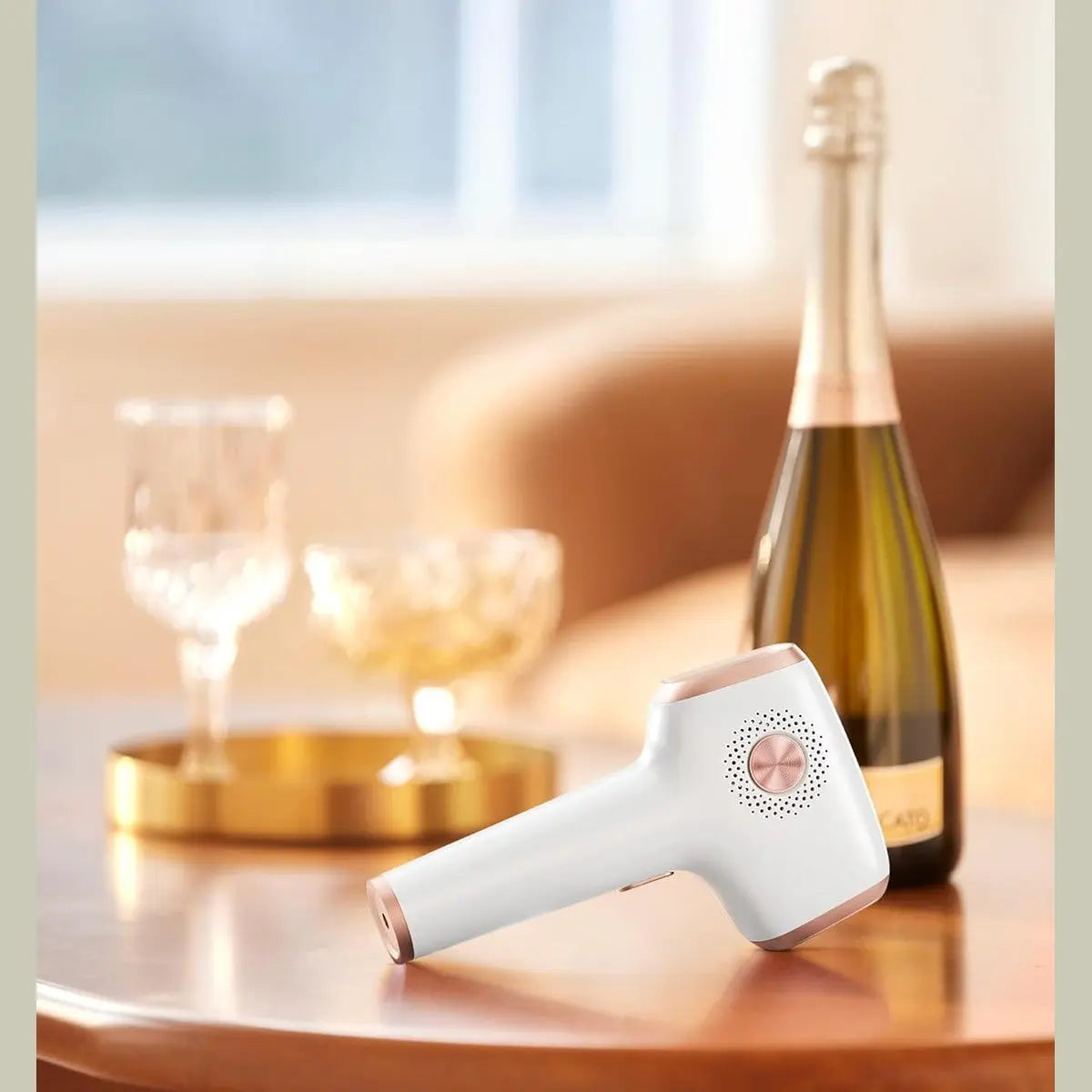 IPL Hair Remval Device with Ice Cooling Function,999999 Flashes 9 Level Painless Long Lasting Hair Remover System for Facial,Bikini,Body