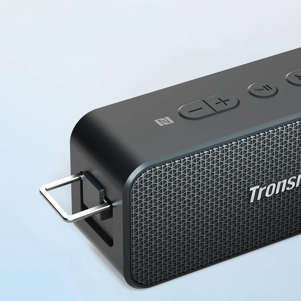 Tronsmart Waterproof Bluetooth speaker, T2 PLUS Portable Speaker with 24 Hours Playtime, IPX7 Waterproof Wireless Bluetooth 5.0 Speaker, Voice Assistant, Built-In Mic for Phone Outdoor, Alexa