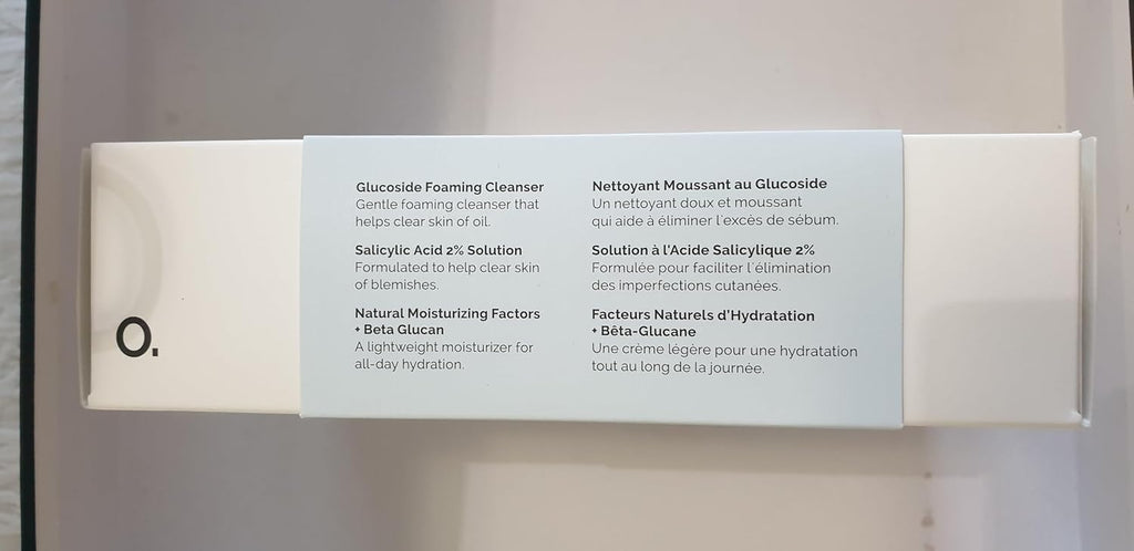 The Ordinary The Clear Set - Glucoside Foaming Cleanser + Salicylic Acid 2% Solution & Natural Moisturizing Factors + Beta Glucan