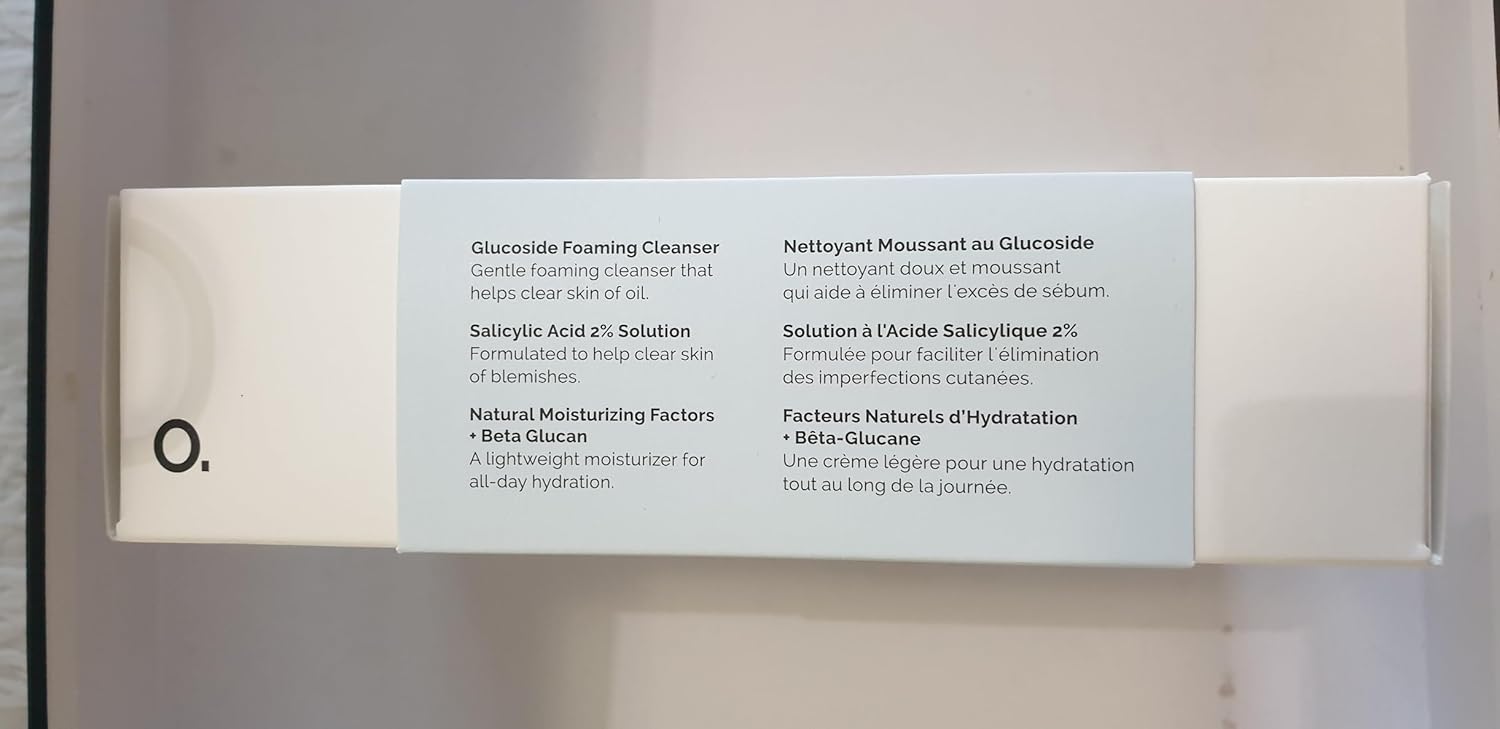 The Ordinary The Clear Set - Glucoside Foaming Cleanser + Salicylic Acid 2% Solution & Natural Moisturizing Factors + Beta Glucan
