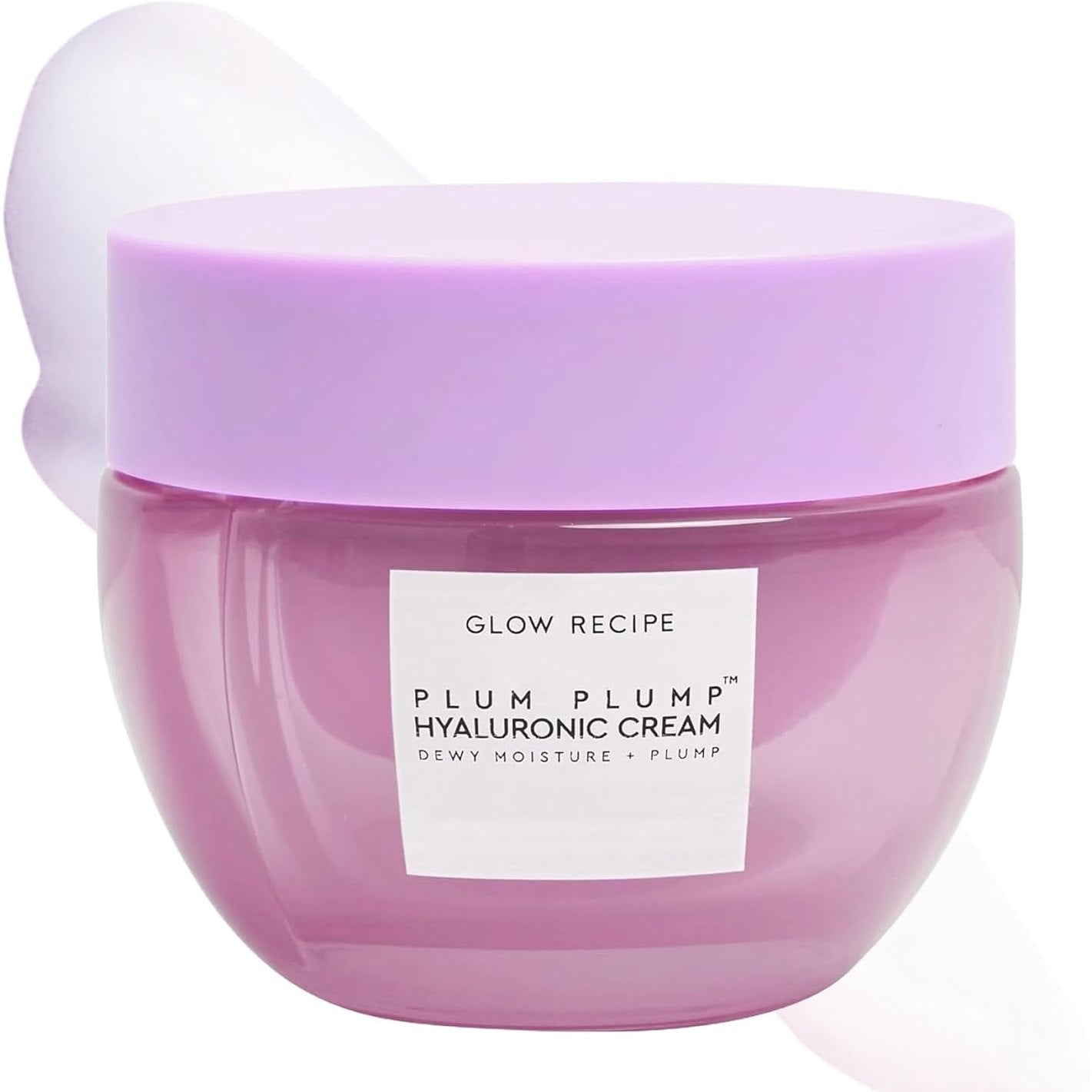 Glow Recipe Plum Plump Hyaluronic Acid Moisturizer Face Cream - Hydrating, Firming & Plumping Face Moisturizer for Dry Skin - Vegan Skin Care with Polyglutamic Peptides to Lock-In Moisture (50ml)