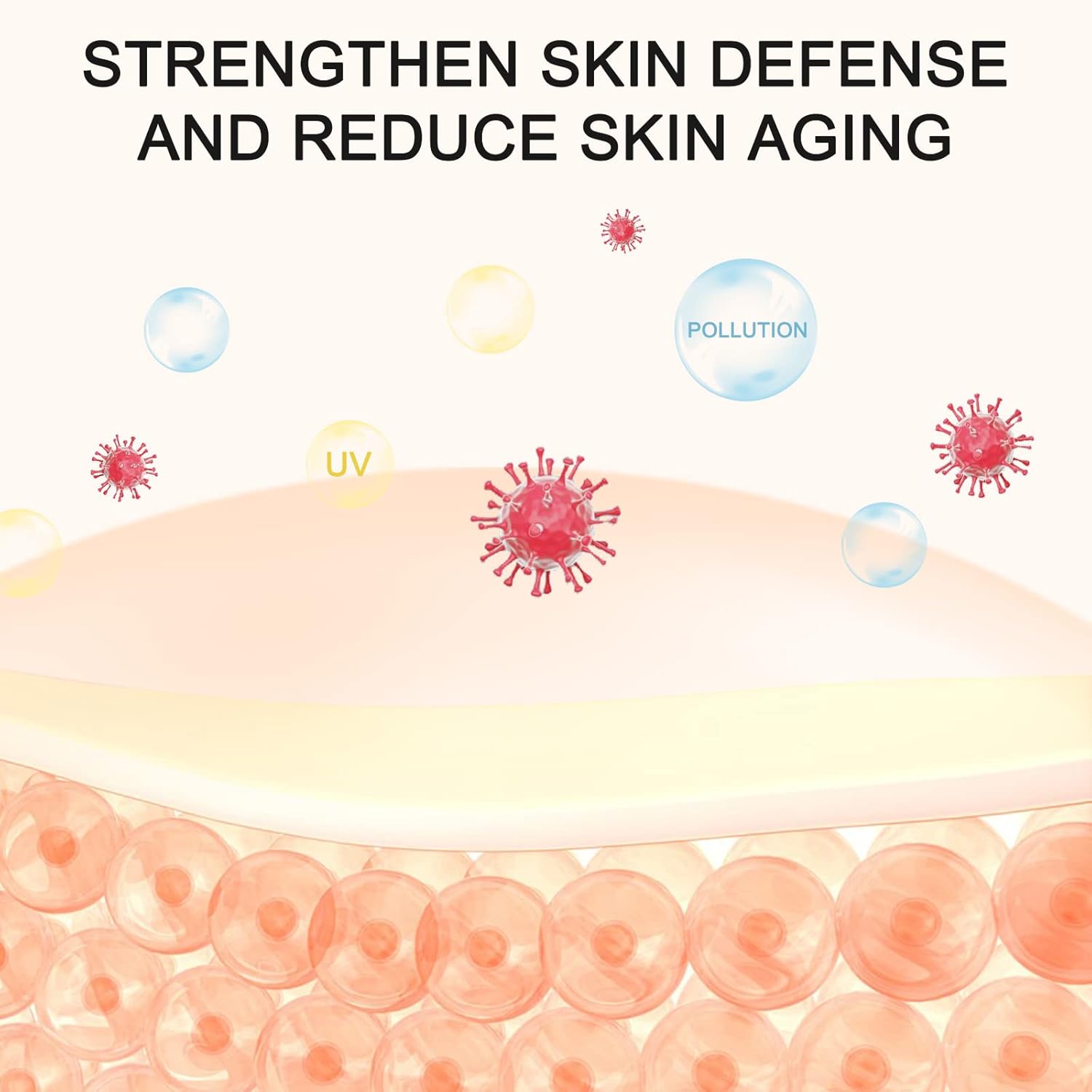 ELBBUB Premium 20% Vitamin C Serum For Face, with Hyaluronic Acid, Retinol & Amino Acids - Boost Skin Collagen, Brighten Hydrate & Plump Skin, Anti Aging & Wrinkle Facial Serum