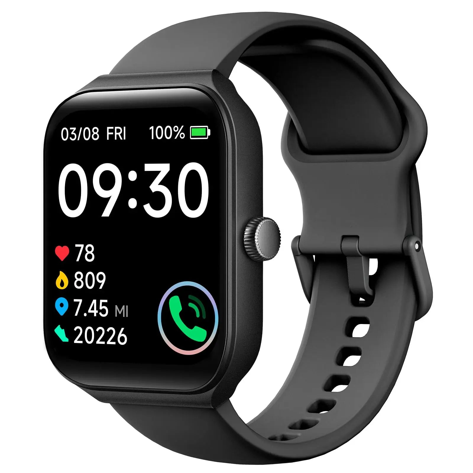 TOOBUR Smart Watch for Women Alexa Built-in, 1.95" Fitness Watch with Answer/Make Calls, IP68 Waterproof/Heart Rate/Sleep Watch/100 Sport Modes, Smartwatch Compatible Android iOS