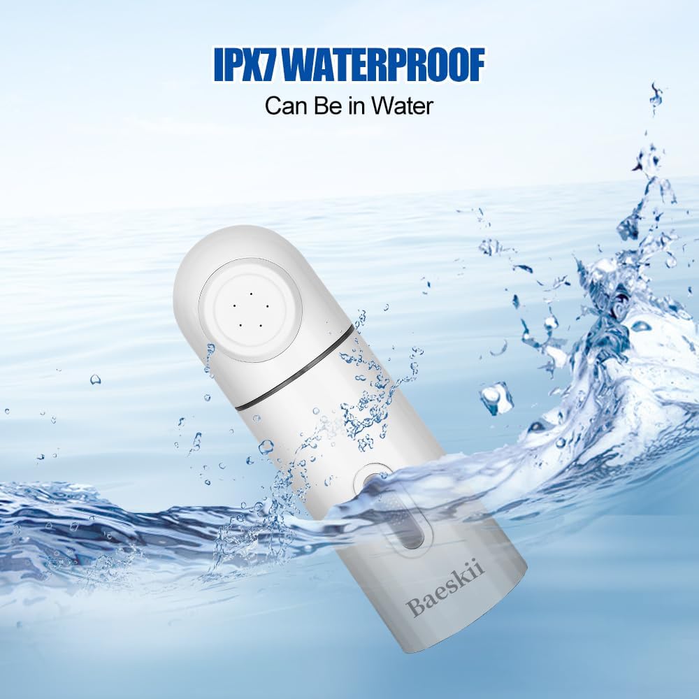 Baeskii Portable Bidet With 350ml Reservoir, High Pressure USB-Type C Mini Electric Rechargeable Handheld Travel Bidet, Water Sprayer for Women and Men, Personal Hygiene Cleaning, Postpartum Care