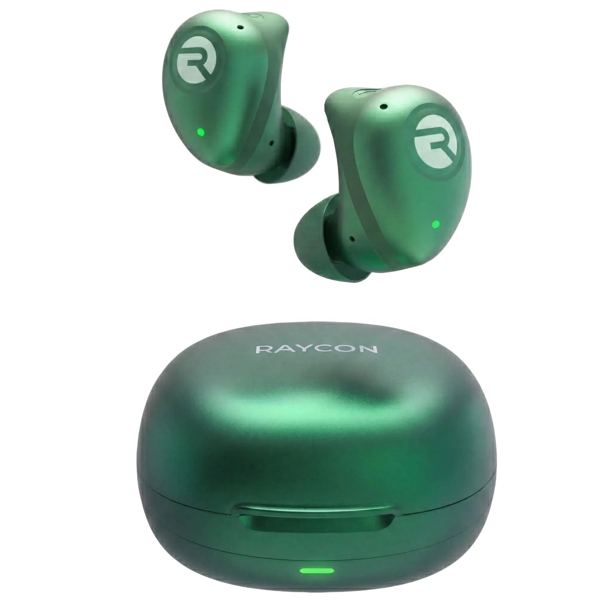 Raycon Fitness Bluetooth True Wireless Earbuds with Built in Mic 54 Hours of Battery IPX 7 Waterproof and Charging Case with Talk, Text, and Play Bluetooth 5.2 Portable Sport (Purple)