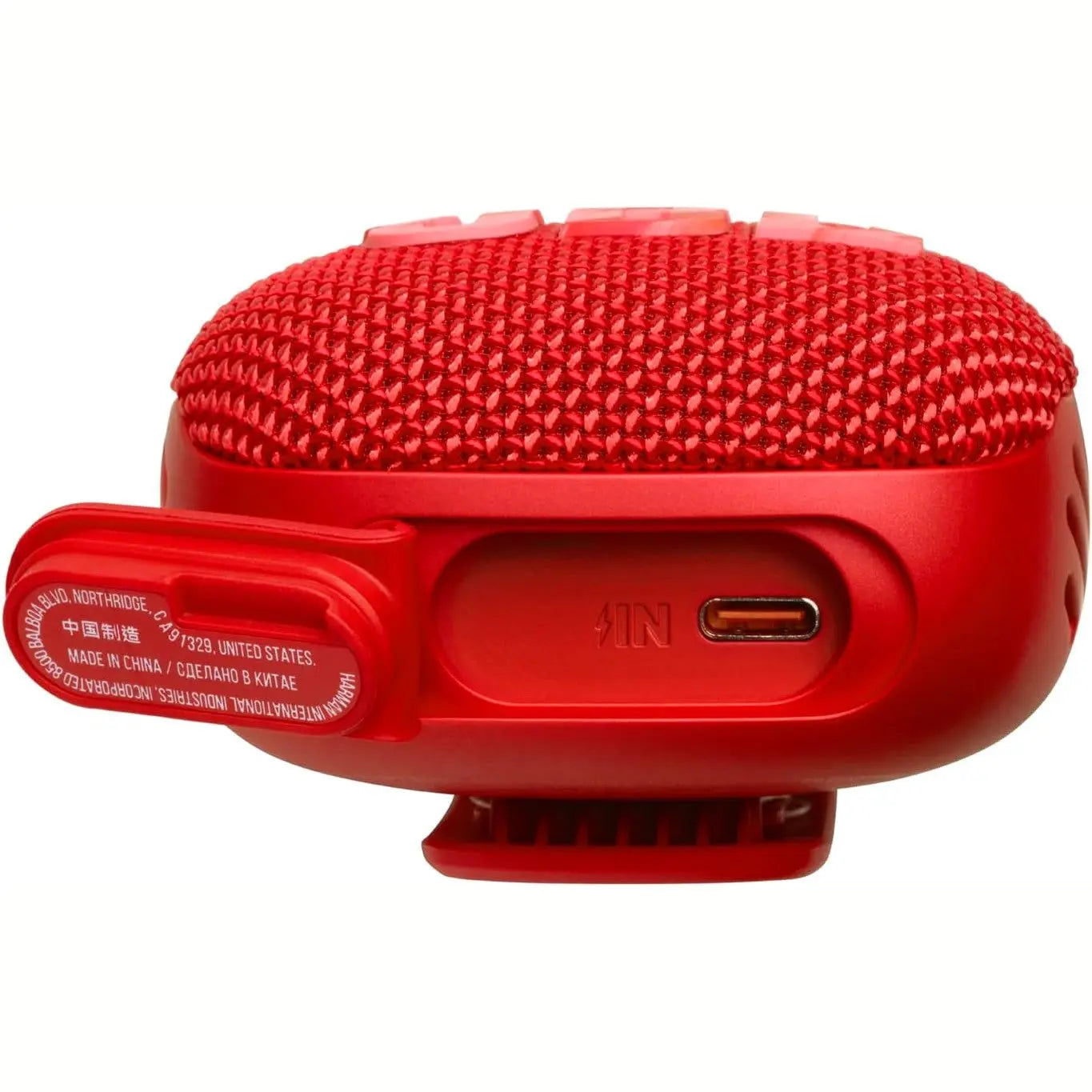 JBL Wind 3S - Slim Handlebar Bluetooth Speaker (Red)
