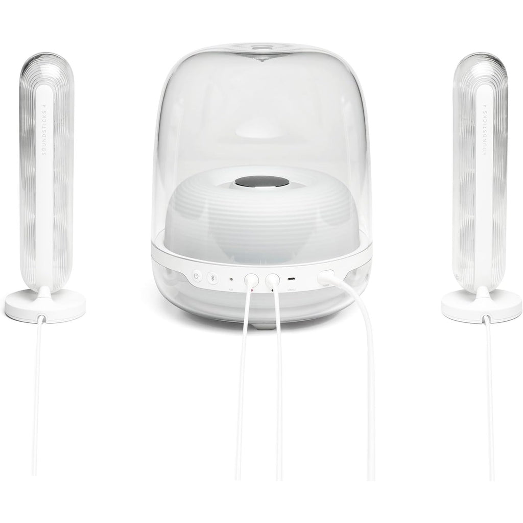 Harman Kardon SoundSticks 4 Bluetooth Speaker System - White