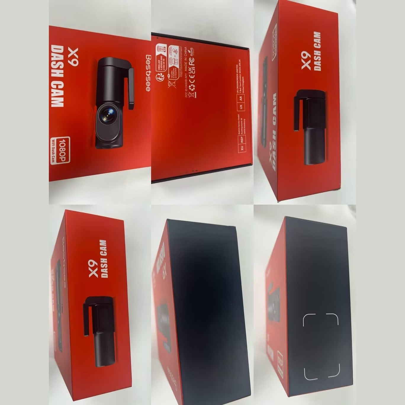 BESTSEE Dash Cam Front, 1080P Mini WiFi DashCam for Cars, Car Camera Dash with 0.96" mini screen Parking Monitor, Super Night Vision, 170° Wide Angle, App Control, G-Sensor, Easy Installation