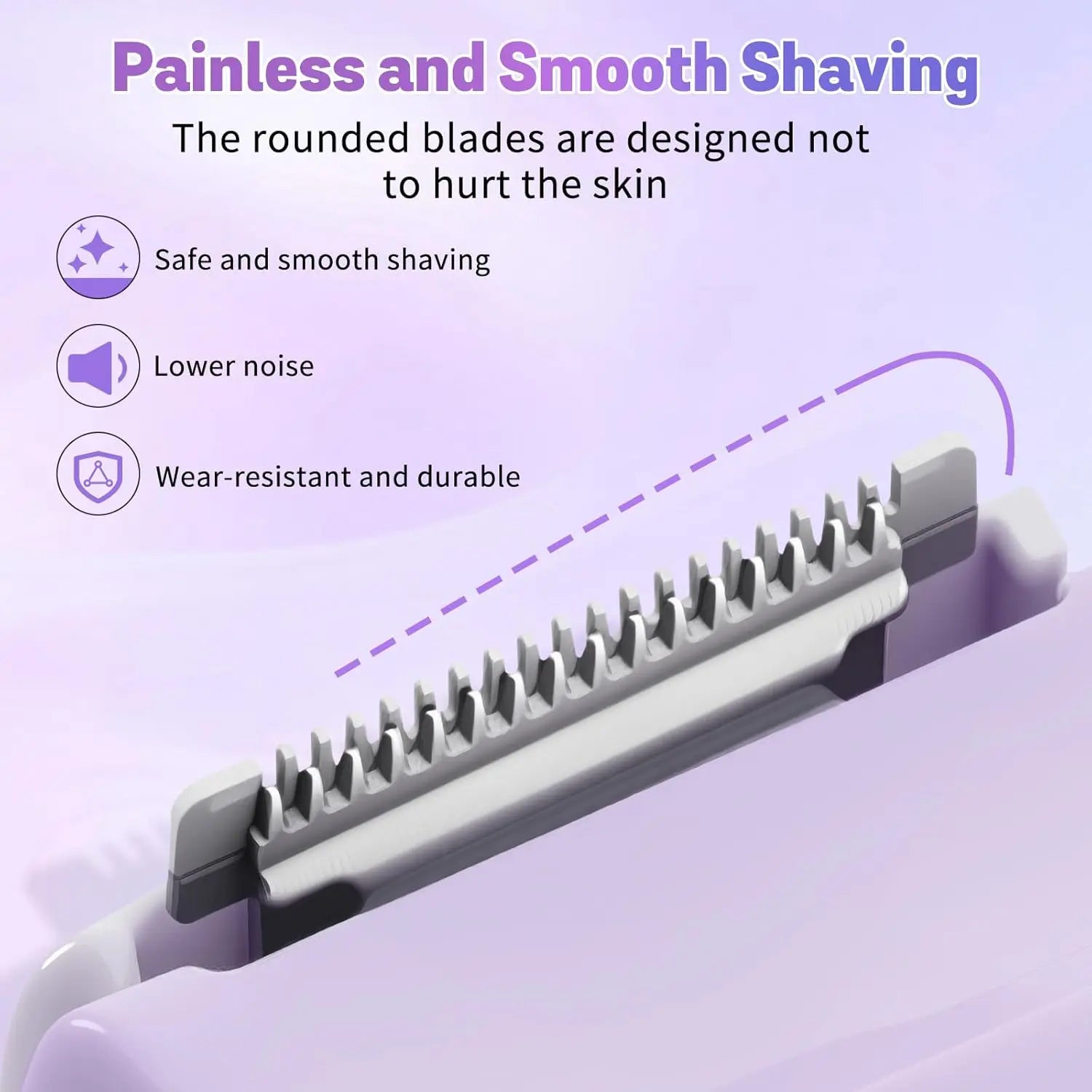 Bikini Trimmer 2025 Latest Model 2-in-1 Bikini Trimmer Women's Intimate Area, Rechargeable Portable Waterproof Pain Free Razor, Bikini Skin Trimmer, For the Whole Body