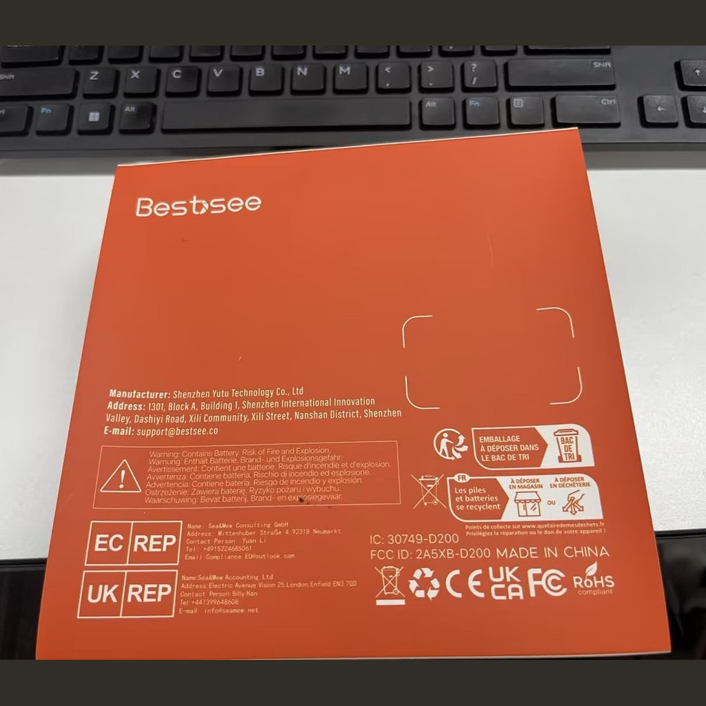 BESTSEE Dash Cam Front, 1080P Mini WiFi DashCam for Cars, Car Camera Dash with 0.96" mini screen Parking Monitor, Super Night Vision, 170° Wide Angle, App Control, G-Sensor, Easy Installation